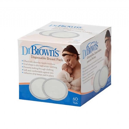Discos absorbentes lactancia - dr brown,s desechables (60 unidades)