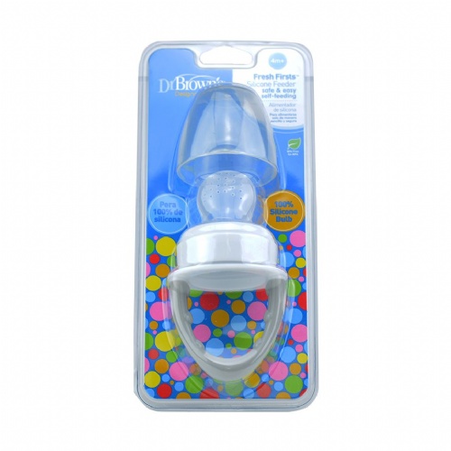 Dr.brown's cesta mordedor alimentos silicona