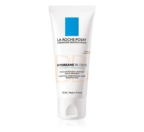 Hydreane bb crema hidratante color piel sensible - la roche posay (medium 40 ml)
