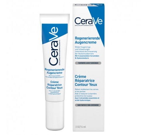 Cerave crema reparadora contorno de ojos  1 envase 14 ml
