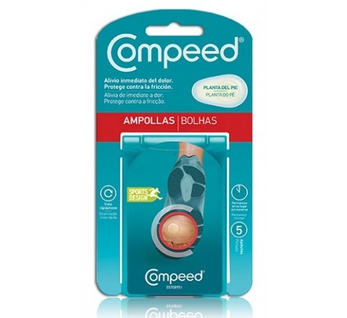 Compeed ampollas en las plantas de los pies 5 u