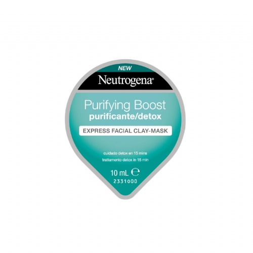 Neutrogena purifying boost express facial - clay-mask purificante/detox (10 ml)