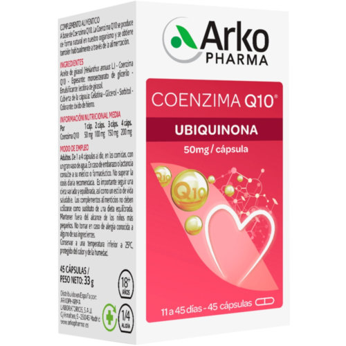 Coenzima q10 arkopharma  45 capsulas