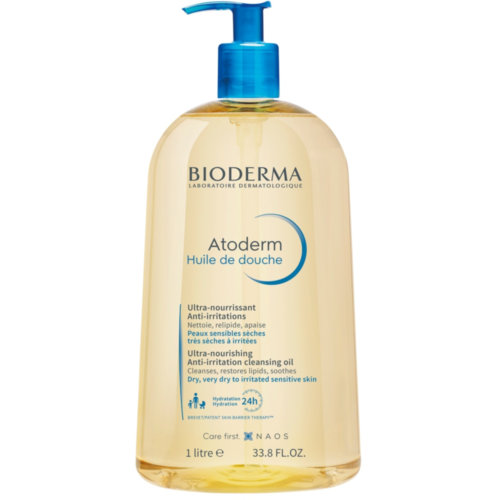 Bioderma atoderm huile douche bioderma  1 l