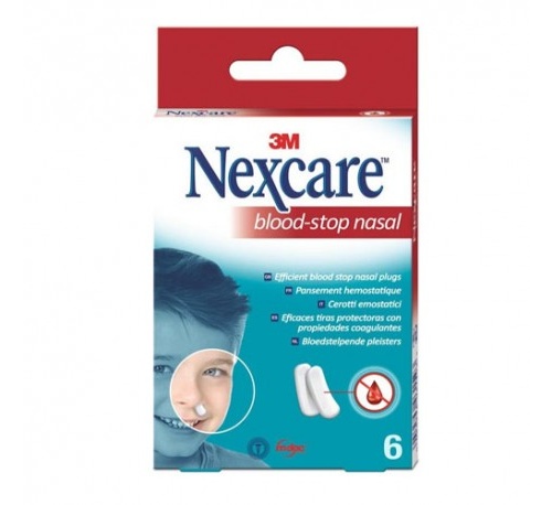 3m nexcare blood stop - tapon nasal (2 u)