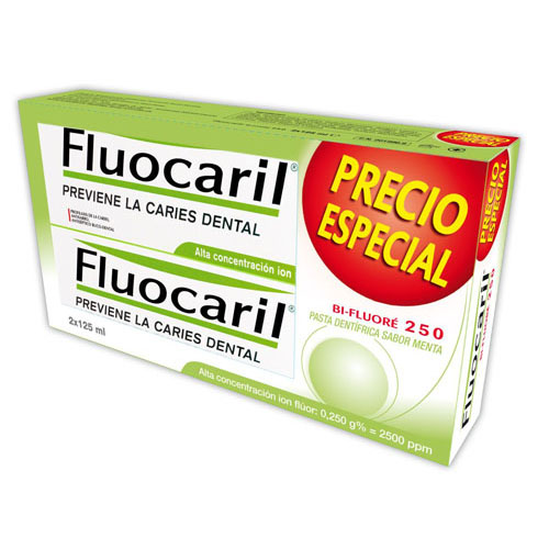 Fluocaril bi-fluore 250 dentifrico (duplo 125 ml 2 u)