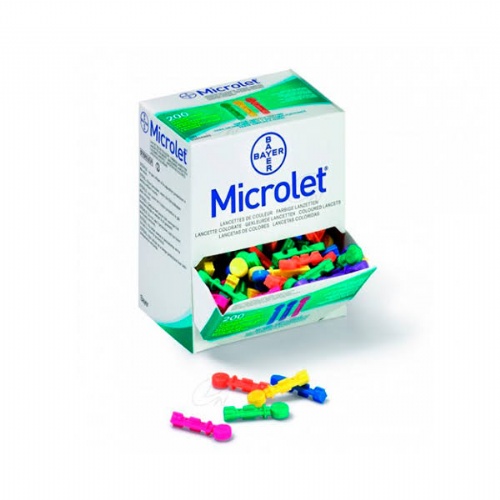 Microlet lancetas (200 u)