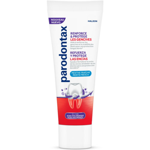 Parodontax refuerza y protege las encias 75 ml (con hialuronico - sabor menta fresca)