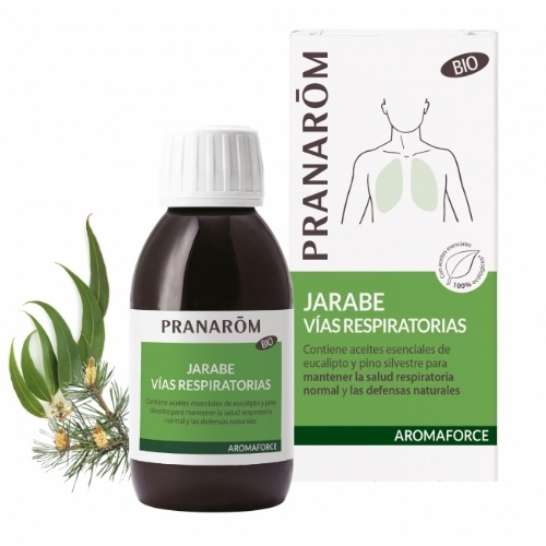 Pranarom aromaforce - jarabe respiracion facil bio 150ml