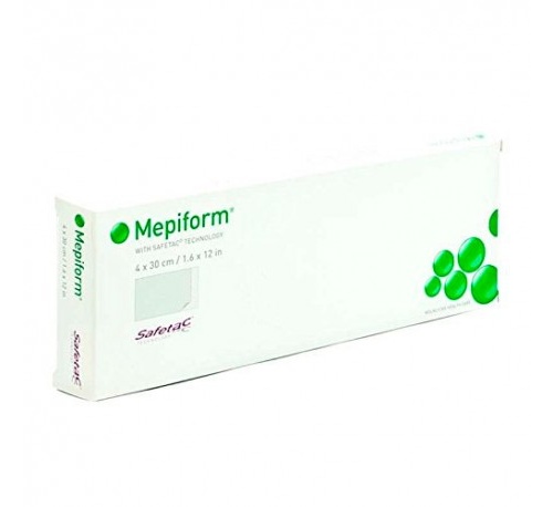 Mepiform silicona reductor de cicatrices (4 x 30 cm 5 u)
