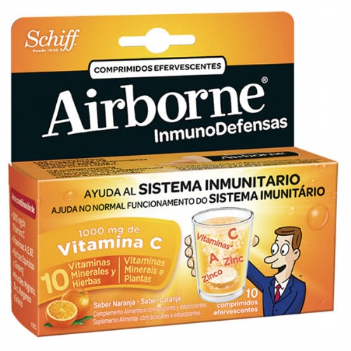 Airborne (inmunodefensas) (naranja 10 comprimidos efervescentes)