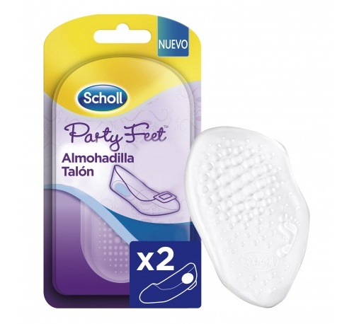 Dr.scholl party feet almohadilla talon 1 par