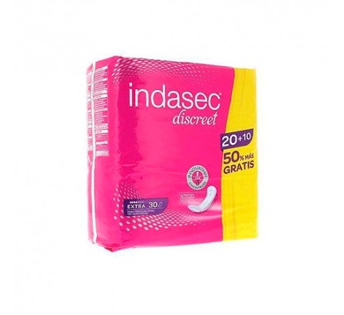 Indasec extra bolsa 20u