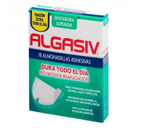 Algasiv almohadilla superior 18u
