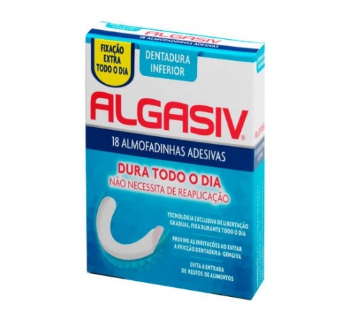 Algasiv almohadilla inferior 18u