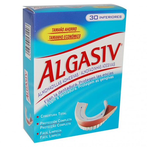 Algasiv almohadilla inferior 30 uds