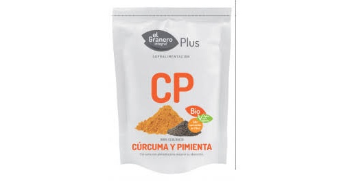 Curcuma+pimienta bio 200gr (el granero)