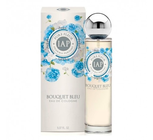 Iap pharma pure fleur eau de cologne (bouquet bleu 150 ml)
