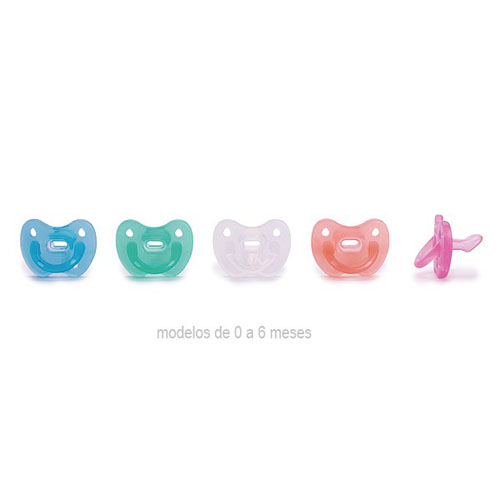 Suavinex chupete todosilicona anatomico +6m 1u