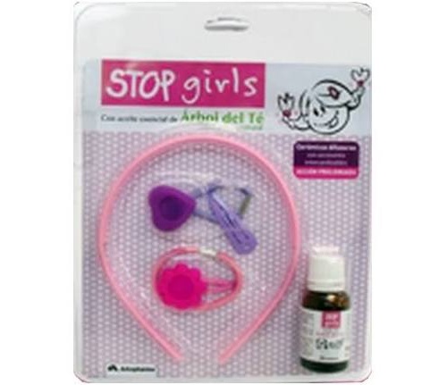 Stop girls aceite arbol del te y accesorios pelo