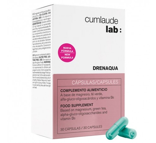 Cumlaude lab: drenaqua (30 capsulas)