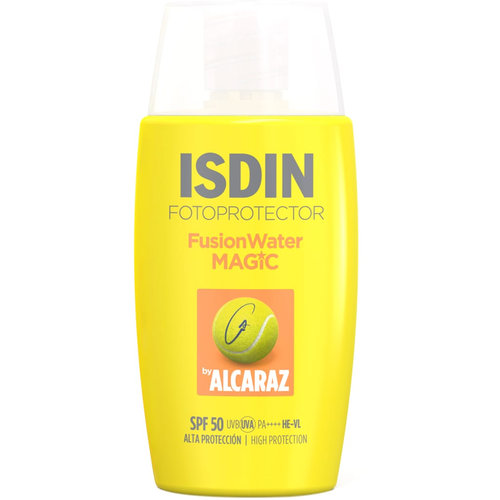Fotoprotector isdin fusion water magic alcaraz 50+ 50ml (resistente sudor)