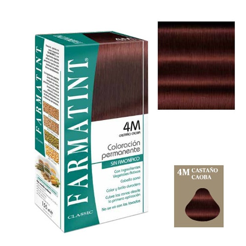 Farmatint 130 ml castaño caoba 4m