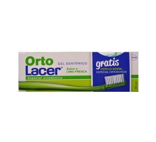 Lacer ortolacer gel dent lima fresca 75ml