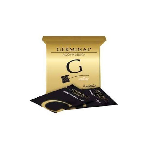 Germinal accion inmediata toallitas 1,5 ml 5u