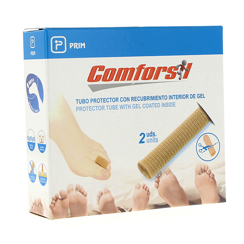 Conforsil tubo protector dedos c/ interior gel 1,5 cm diametro 2 u