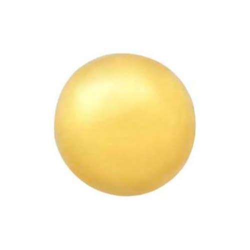 Inverness pendiente 24k (10c bola dorada 3 mm 2 unidades)