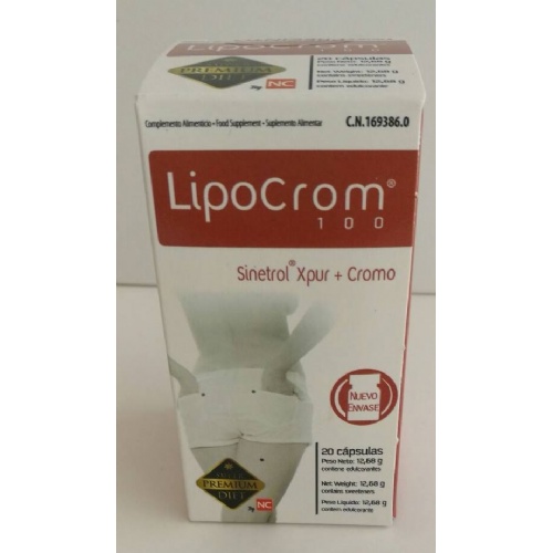 Lipocrom 100 (20 capsulas)