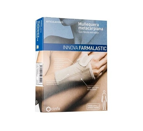 Muñequera ferula metacarpiana farmalastic innova tg