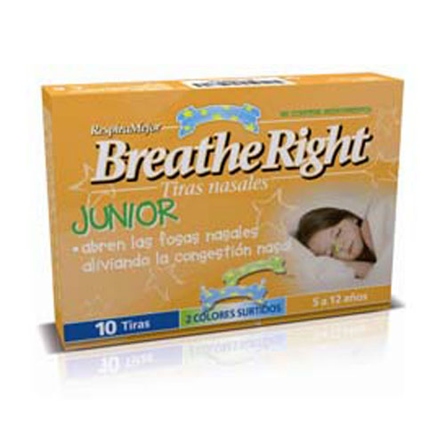 Breathe right junior 10tiras