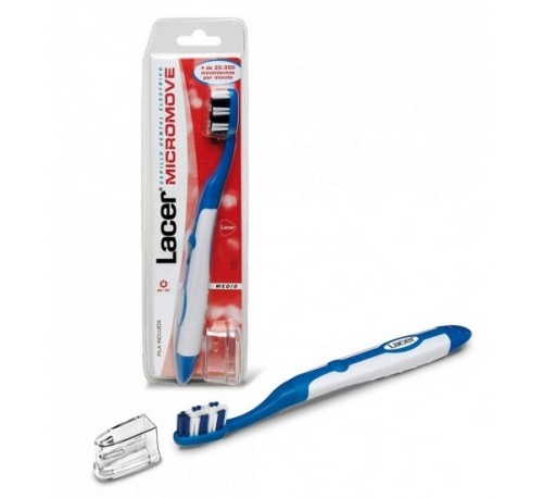 Lacer cepillo dental electrico micromove medio (duplo)