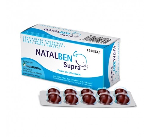 Natalben supra 30capsulas