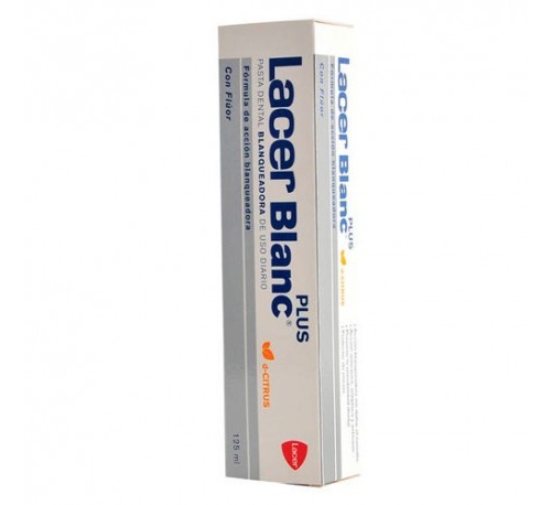 Lacerblanc plus blanqueadora citrus 125ml (con fluor)