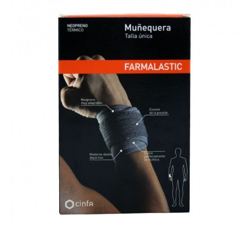 Muñequera farmalastic neopreno t- unica