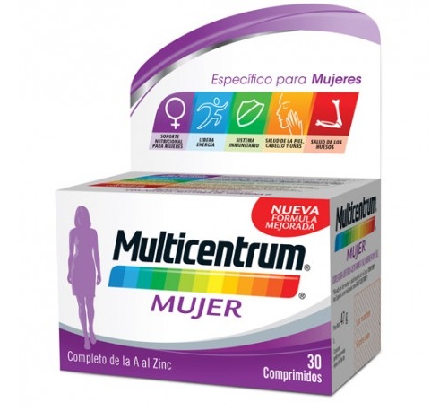 Multicentrum mujer 30 comp
