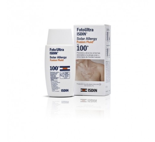 Fotoultra isdin allergy fusion fluid spf100+ 50ml