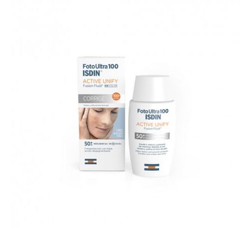 Isdin fotoultra 100 active unify  1 envase 50 ml