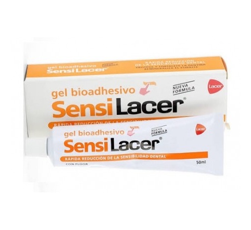 Sensilacer sensibilidad dental gel bioadhesivo  1 envase 50 ml sabor menta