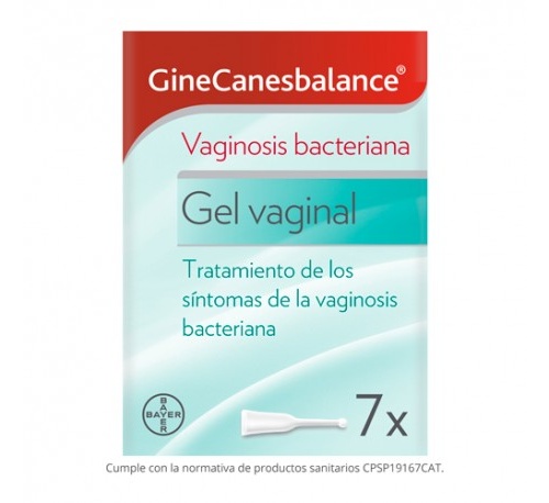 Ginecanesbalance gel vaginal 7 tubos 5 ml (vaginosis bacteriana)