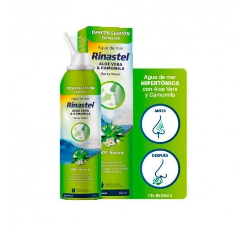 Rinastel aloe + camomila spray nasal 125ml