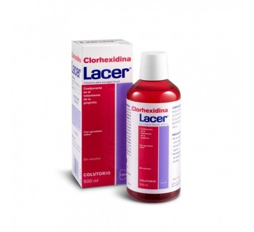 Lacer clorhexidina colutorio 500 ml