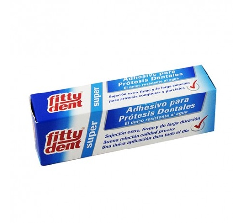 Fittydent superadhesivo protesis dental adhesivo 20 g