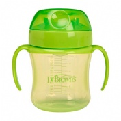Vaso transicion boquilla suave - dr brown´s (+ 6 m 180 ml)