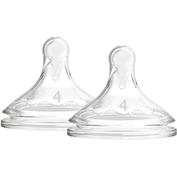 Tetina silicona boca ancha options+ nivel 4 - dr brown´s natural flow (2 unidades)