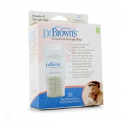 Dr brown´s bolsas para almacenar leche materna (25 u)