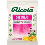 Ricola max caramelos equinacea, miel y limon 70 g (bolsa)